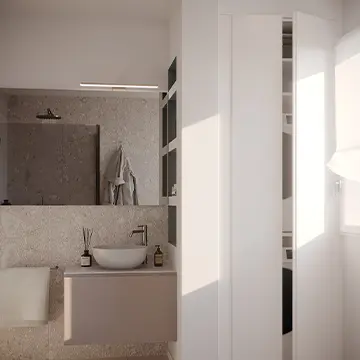 Ristrutturazione chiavi in mano a brescia bagno - Giallo Pastello Ristrutturazione chiavi in mano a brescia bagno - Giallo Pastello