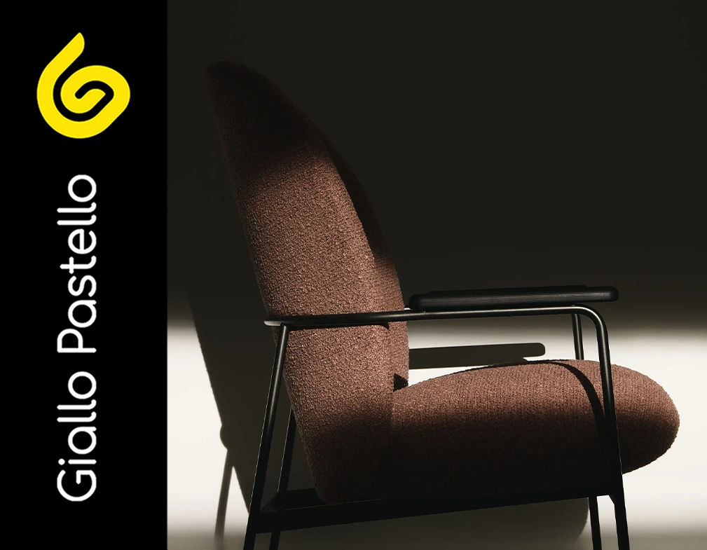 Colore Pantone 2025: Mocha Mousse - Giallo Pastello Interior Design