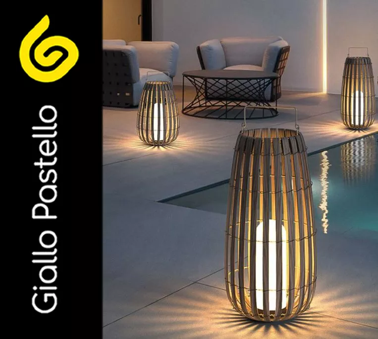 Arredare esterni: illuminazione - Giallo Pastello Interior Design Brescia