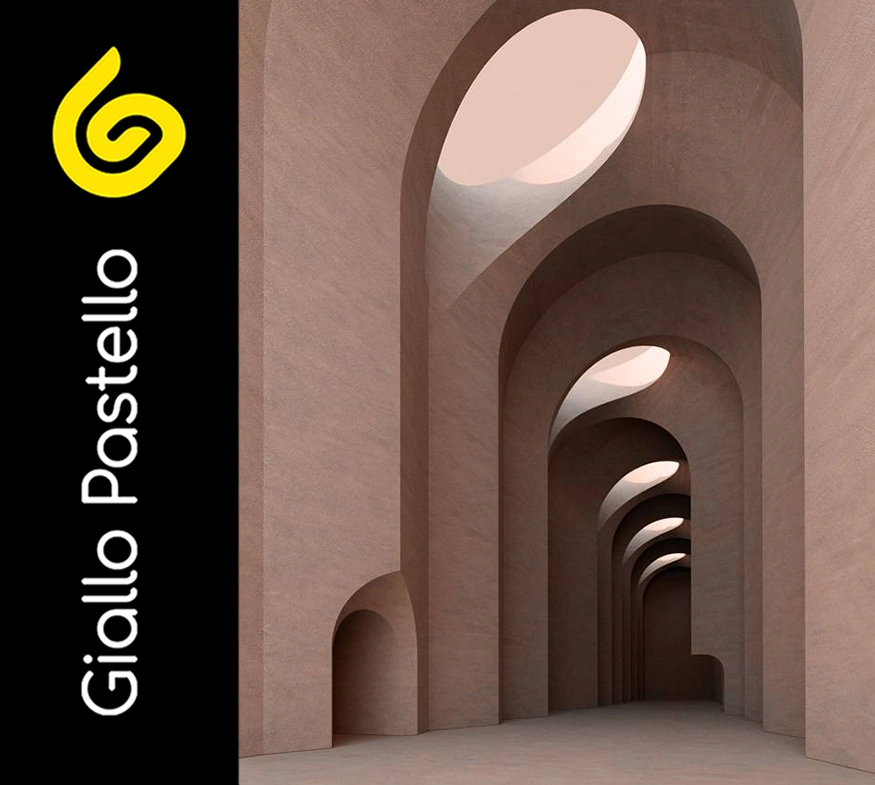 Colore Pantone 2025: Mocha Mousse - Giallo Pastello Interior Design